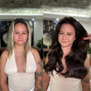 Topo de Cabelo Humano Feito à Mão | Volume Natural e Imperceptível [65Cm]