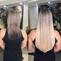 Topo de Cabelo Humano Feito à Mão | Volume Natural e Imperceptível [65Cm]