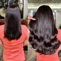 Topo de Cabelo Humano Feito à Mão | Volume Natural e Imperceptível [65Cm]