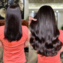 Topo de Cabelo Humano Feito à Mão | Volume Natural e Imperceptível [65Cm]