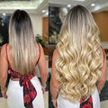 Topo de Cabelo Humano Feito à Mão | Volume Natural e Imperceptível [65Cm]